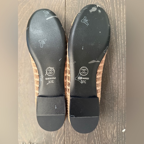 Beige Women's Ballerina Flats - Picture 5 of 5